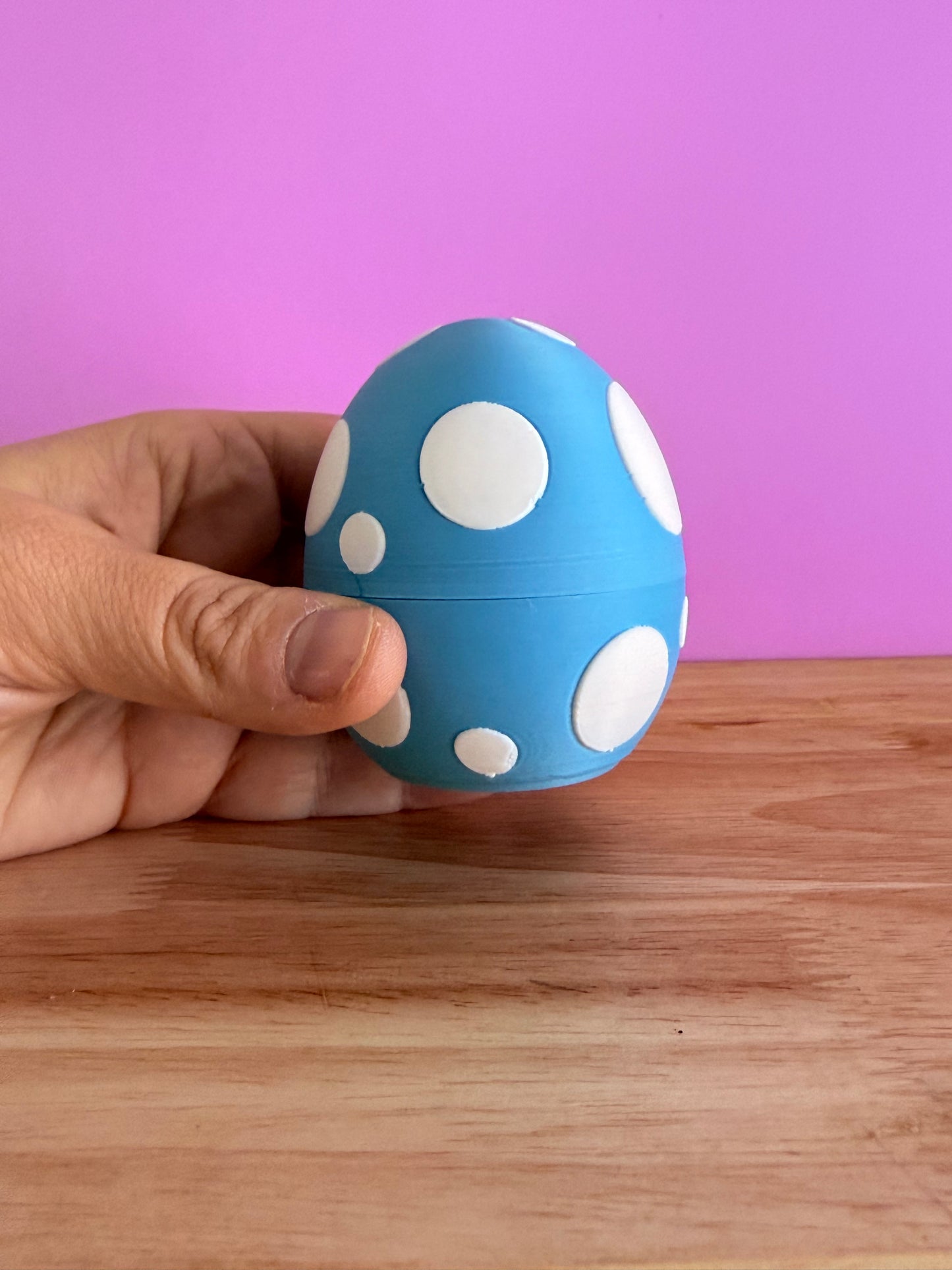 Mini bunnies and egg