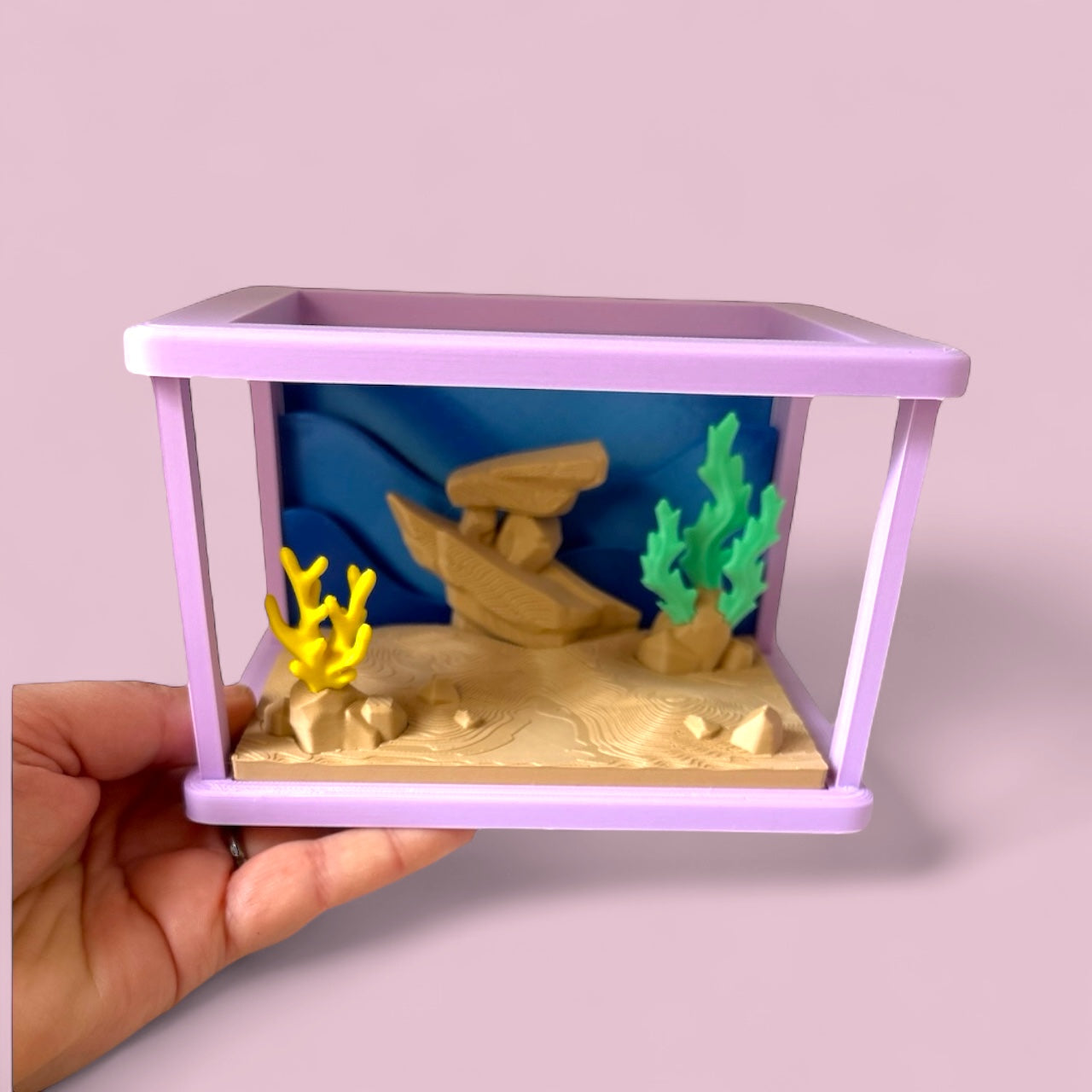 Baby fish tank play set