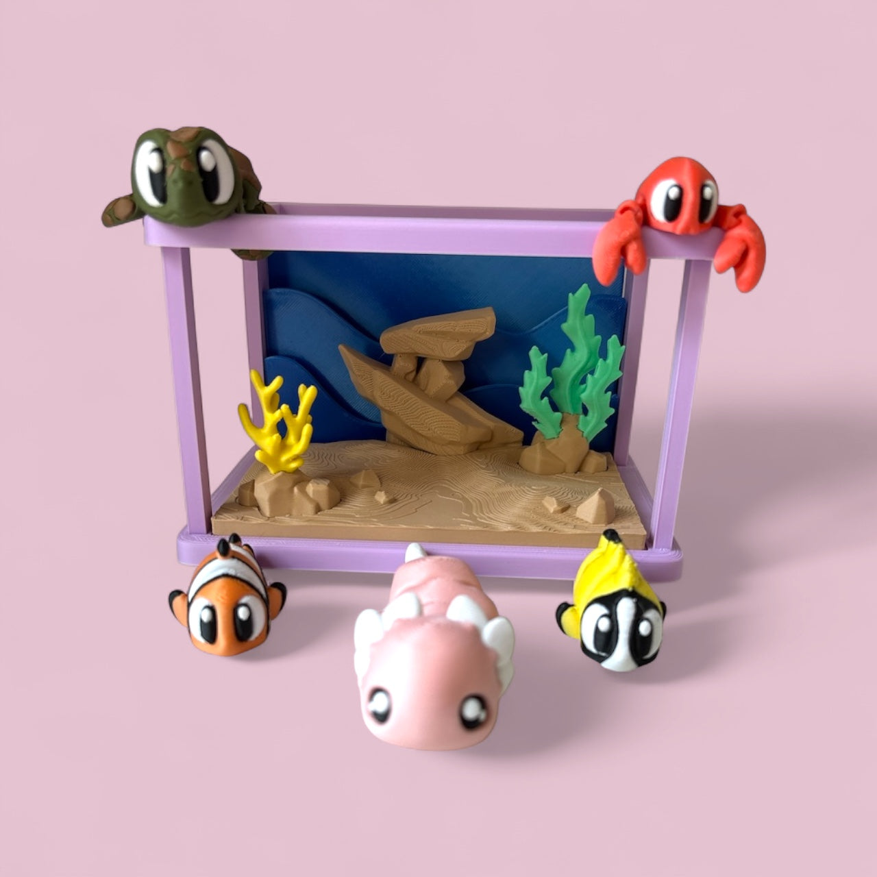 Baby fish tank play set