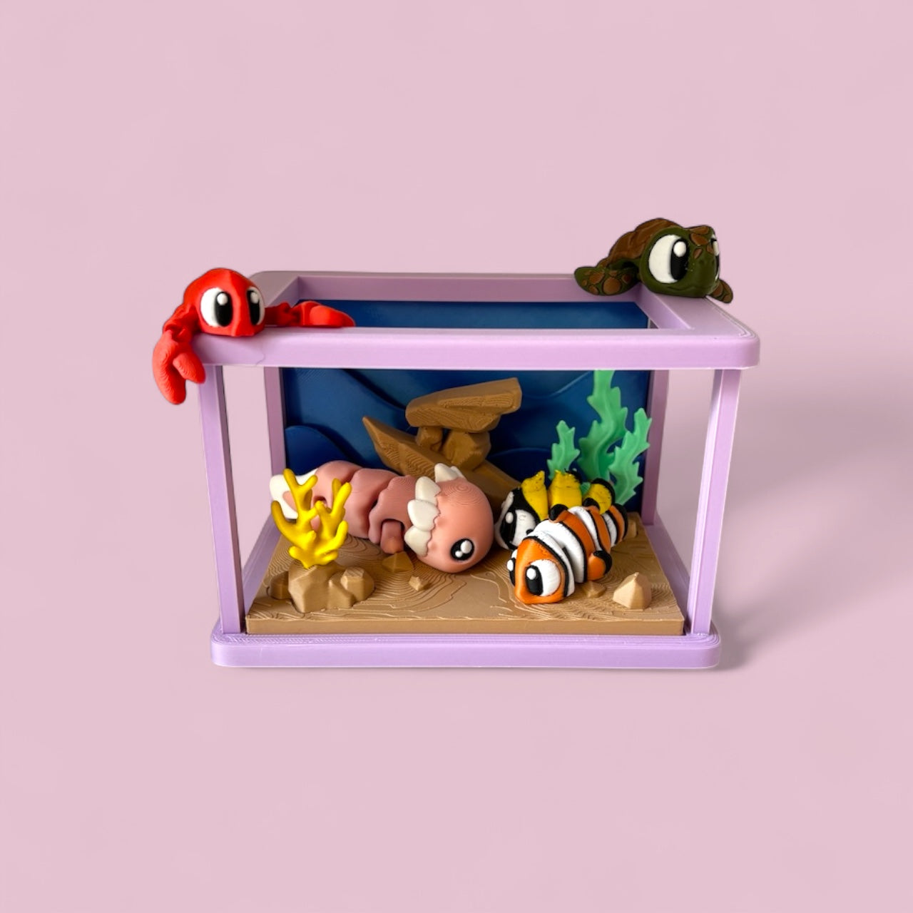 Baby fish tank play set