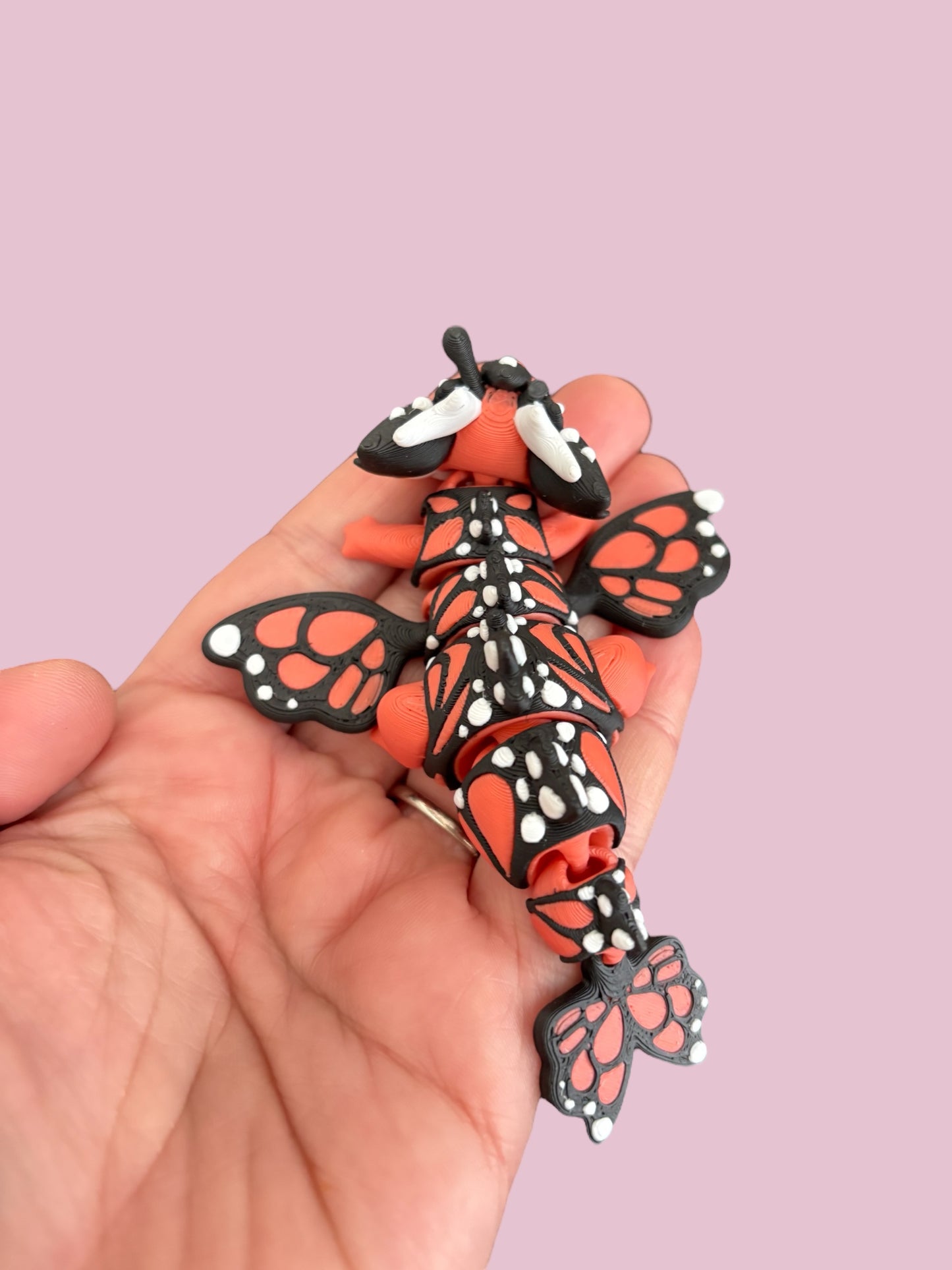 Butterfly dragon with egg