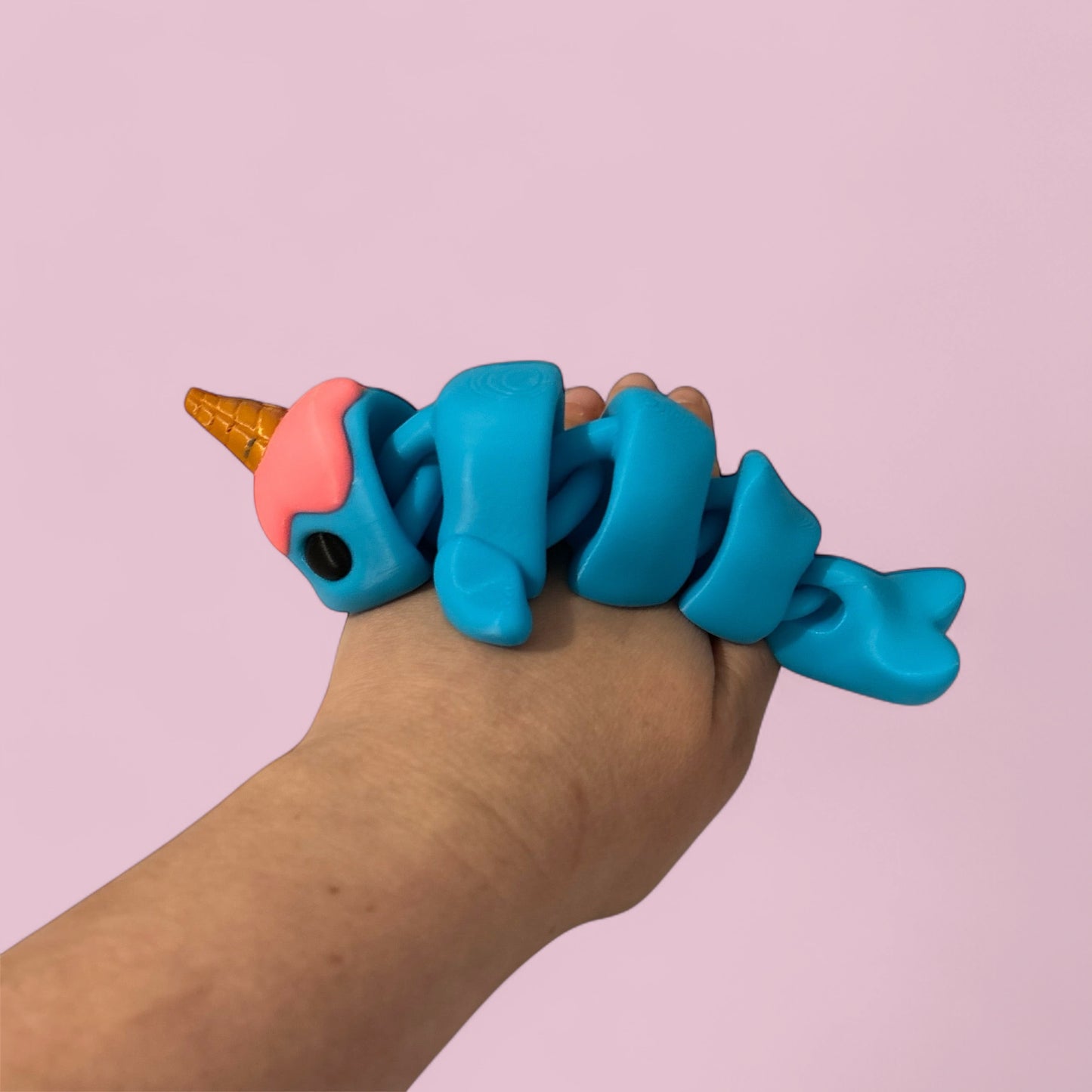 Medium Ice-cream narwhal fidget