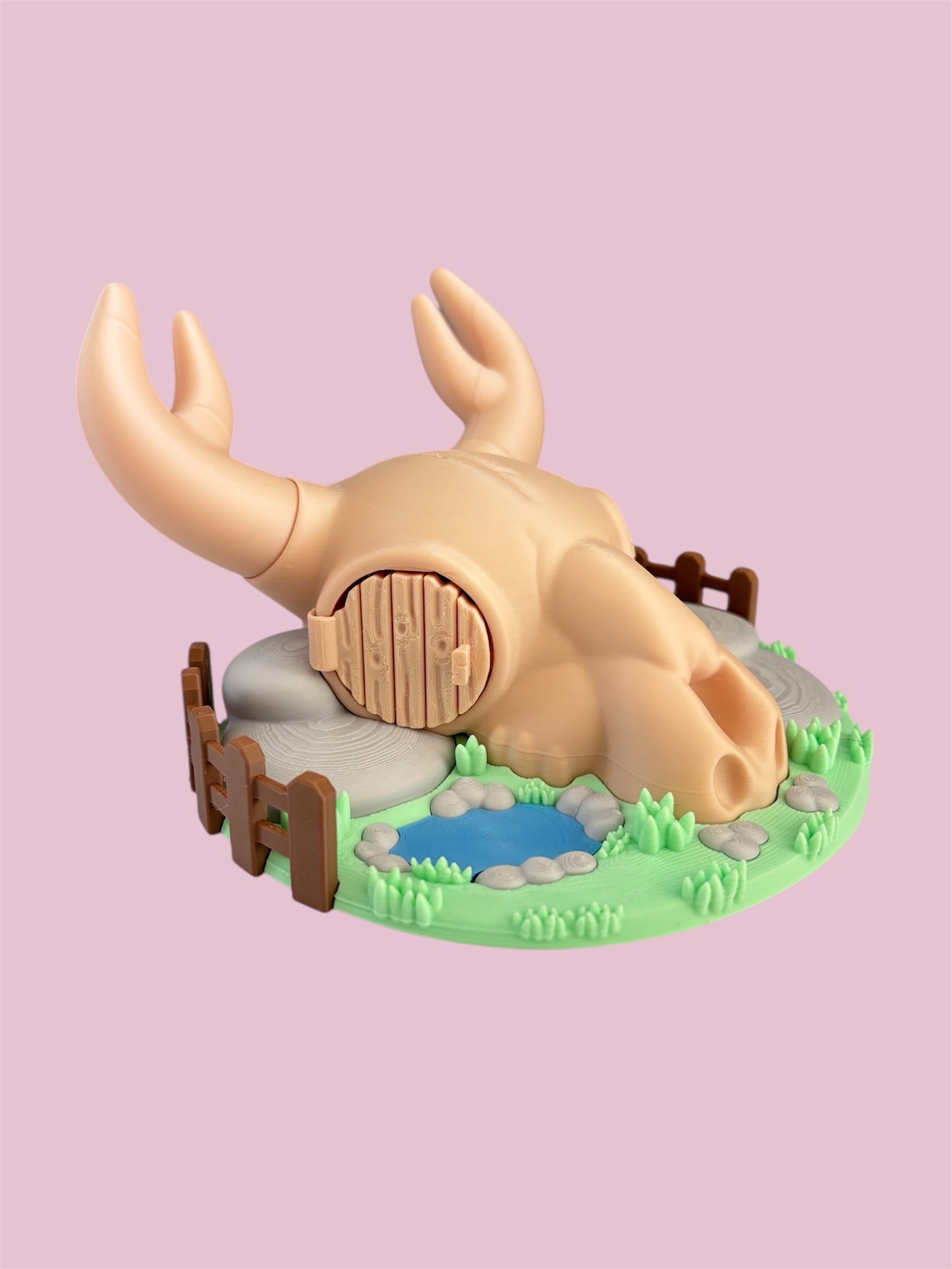 Mini Iguana with Skeleton Desert Play set