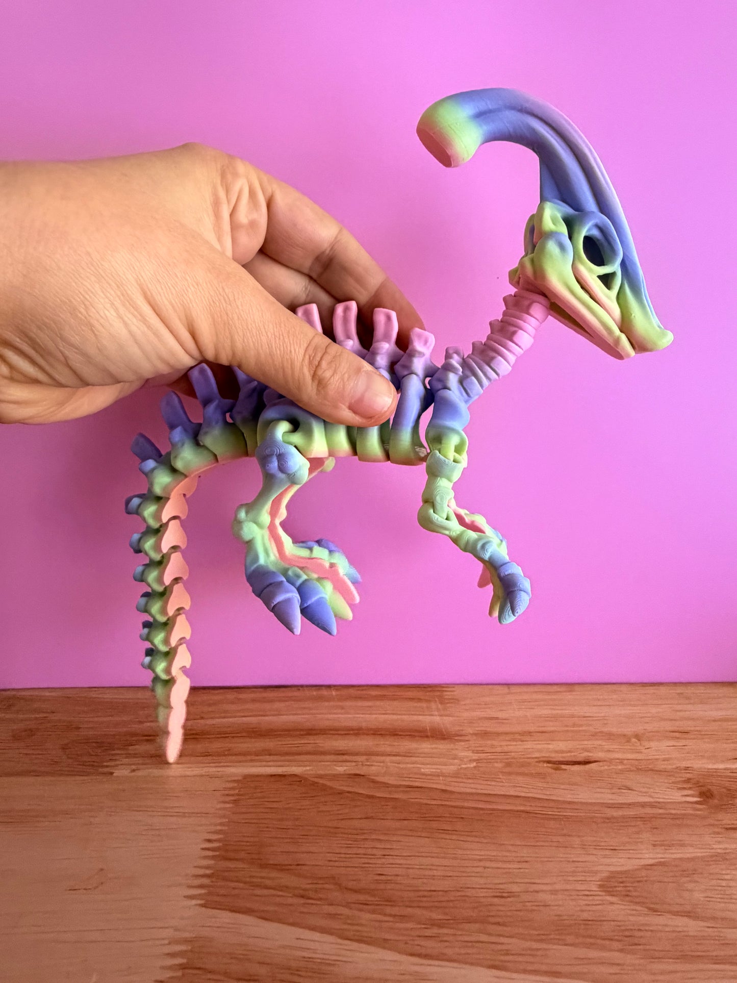 Skeleton Parasaurolophus