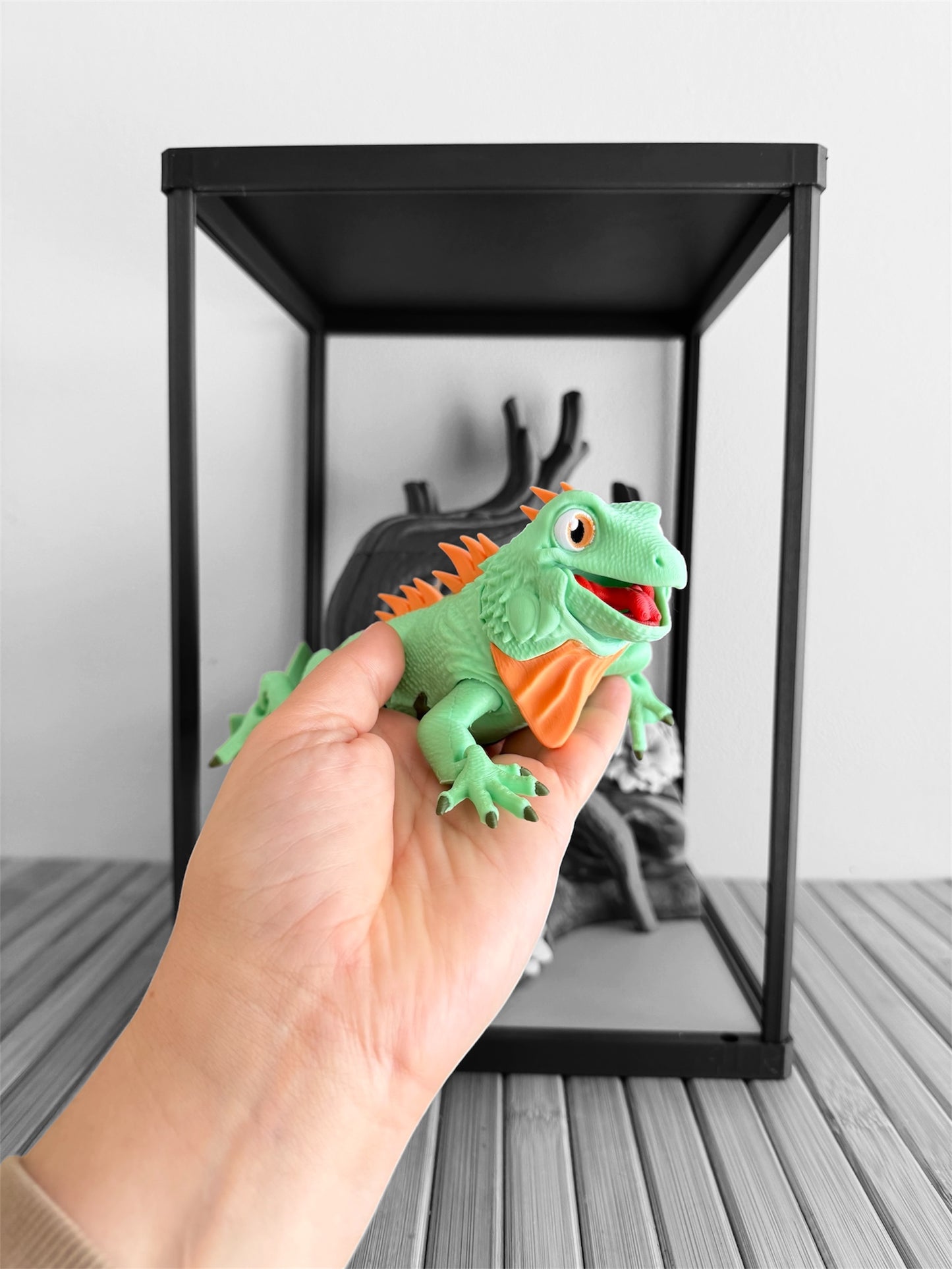 Iguana and tank XL