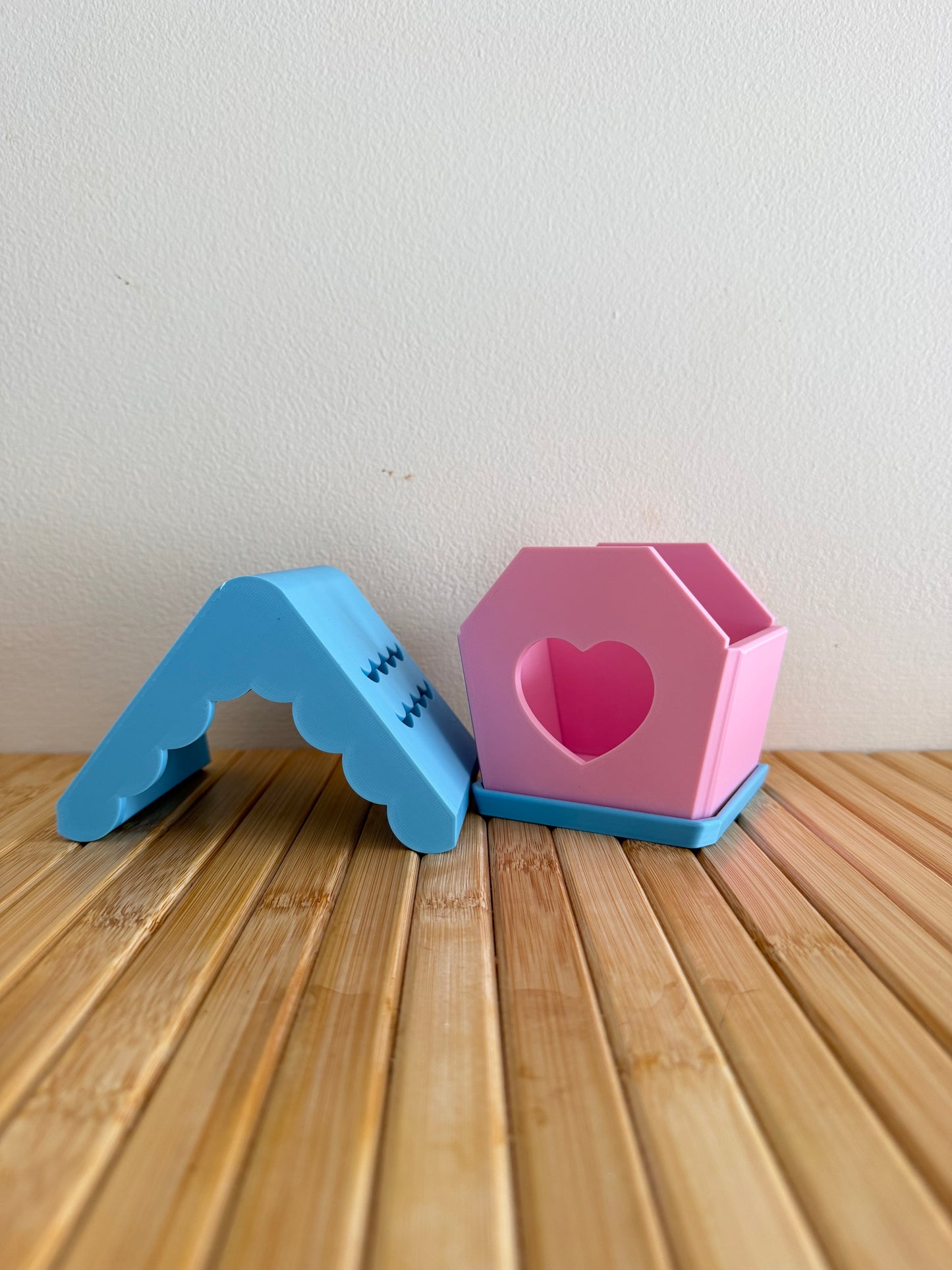Bird and bird house
