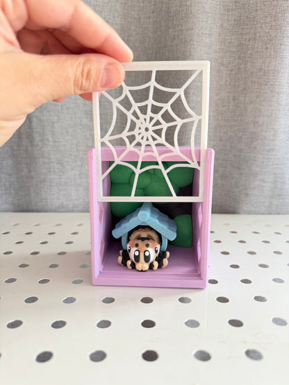 Mini spider and home
