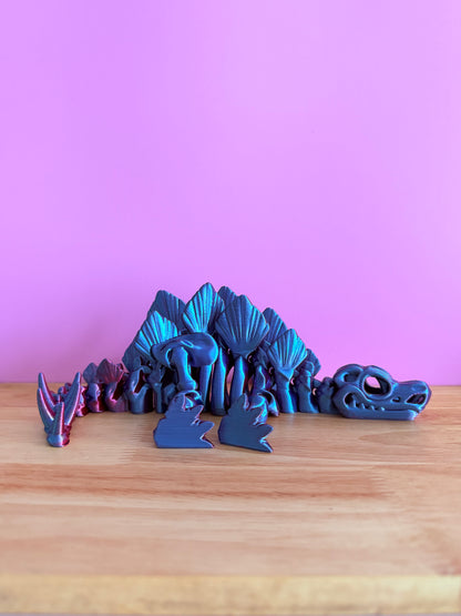 Skeleton stegosaurus
