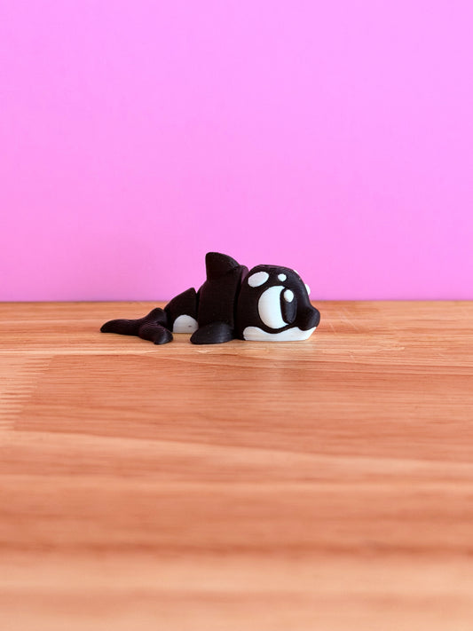 Mini killer whale