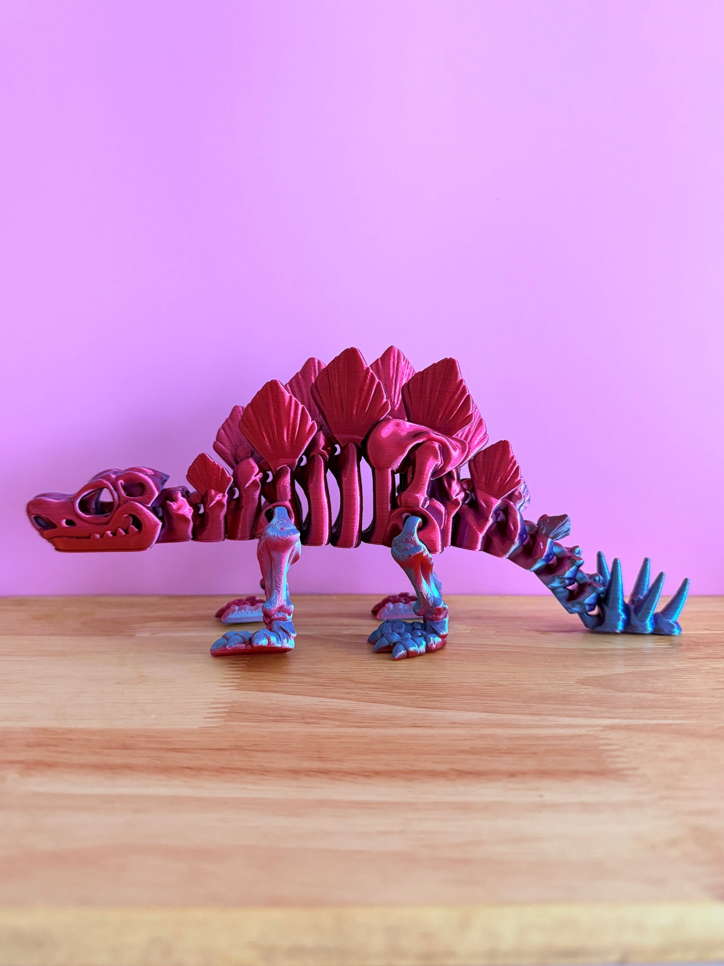 Skeleton stegosaurus