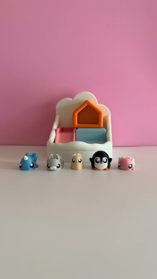 Tiny pets and home set