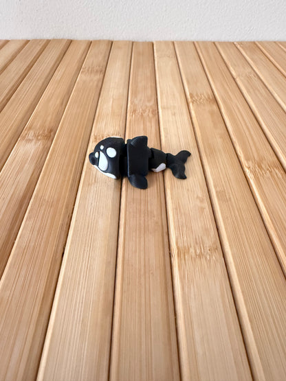 Mini killer whale