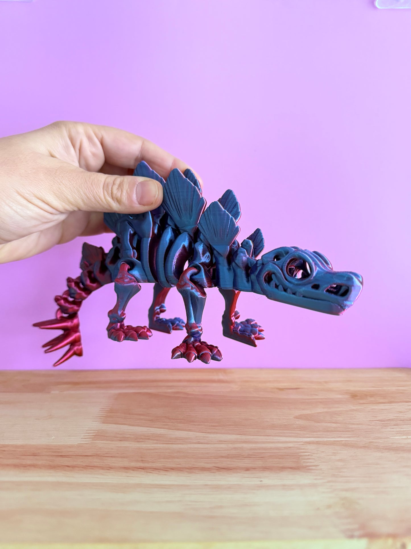 Skeleton stegosaurus