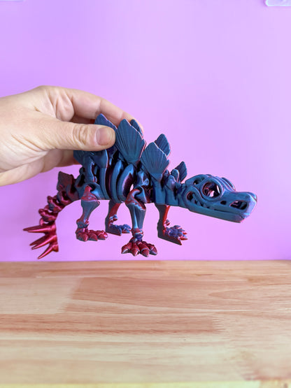 Skeleton stegosaurus