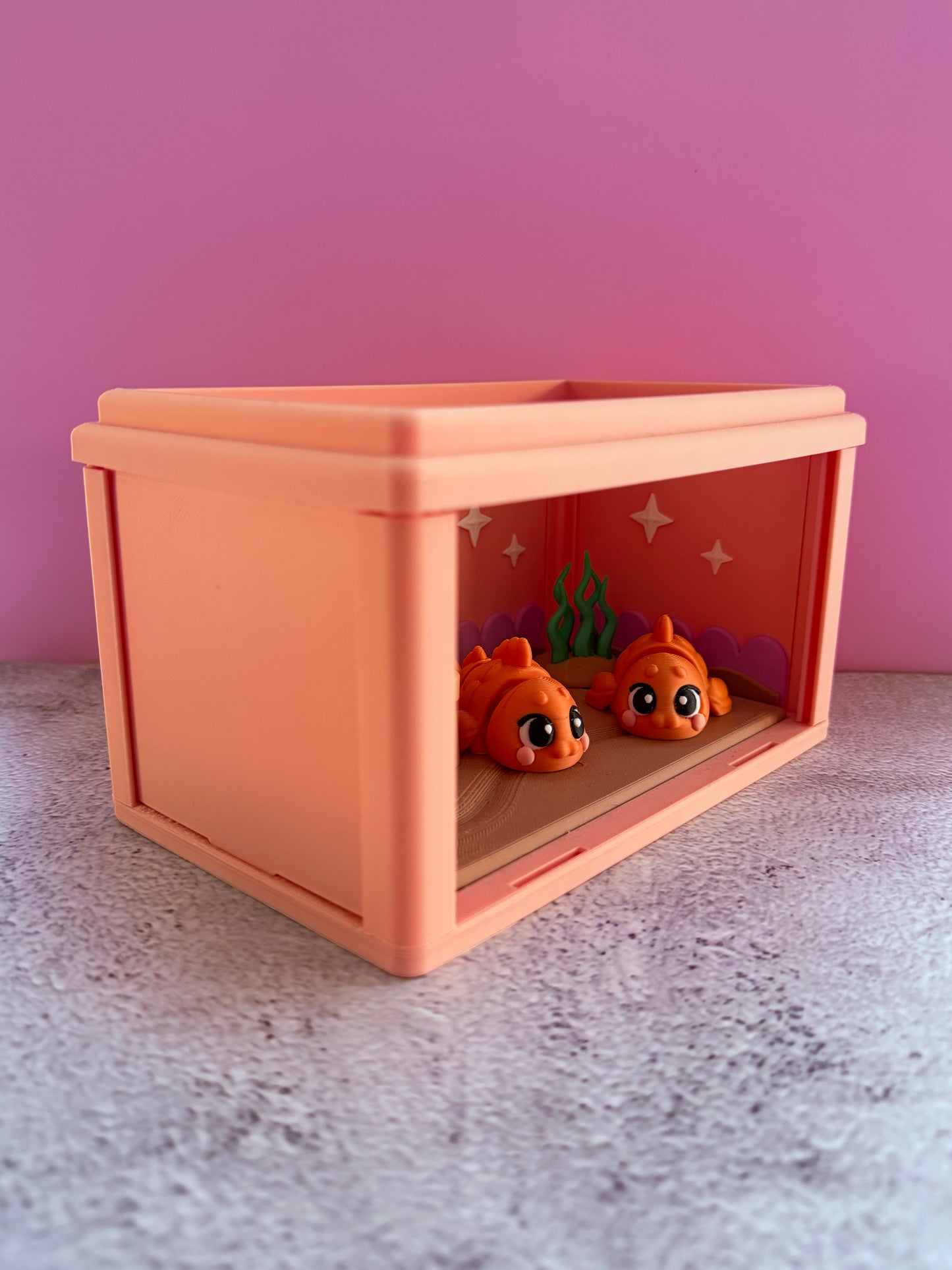 Mini goldfish and tank - LAST CHANCE