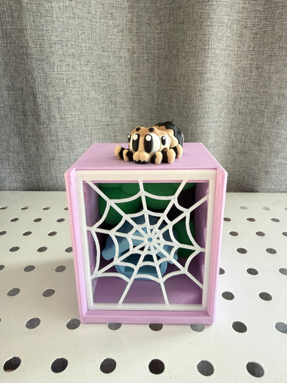 Mini spider and home