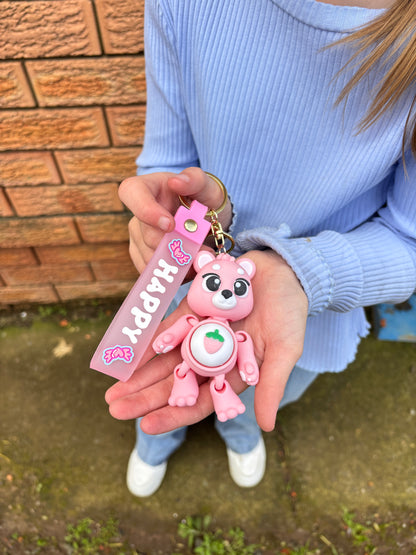 Click Bear Keychain