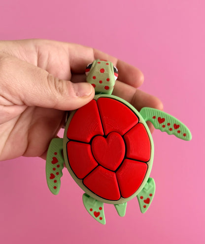 Turtle fidget clicker