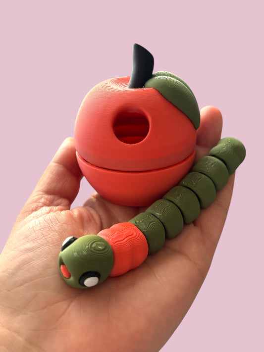 Apple and worm