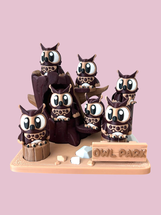 Owl Park play set
