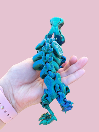 Sabertooth tiger skeleton