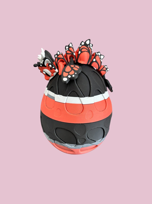 Butterfly dragon with egg