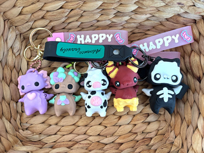 Lexi Collection keychains bag tags