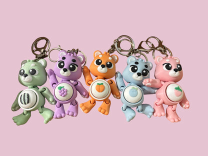 Click Bear Keychain