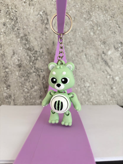 Click Bear Keychain