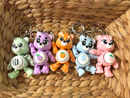 Click Bear Keychain