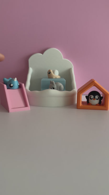 Tiny pets and home set